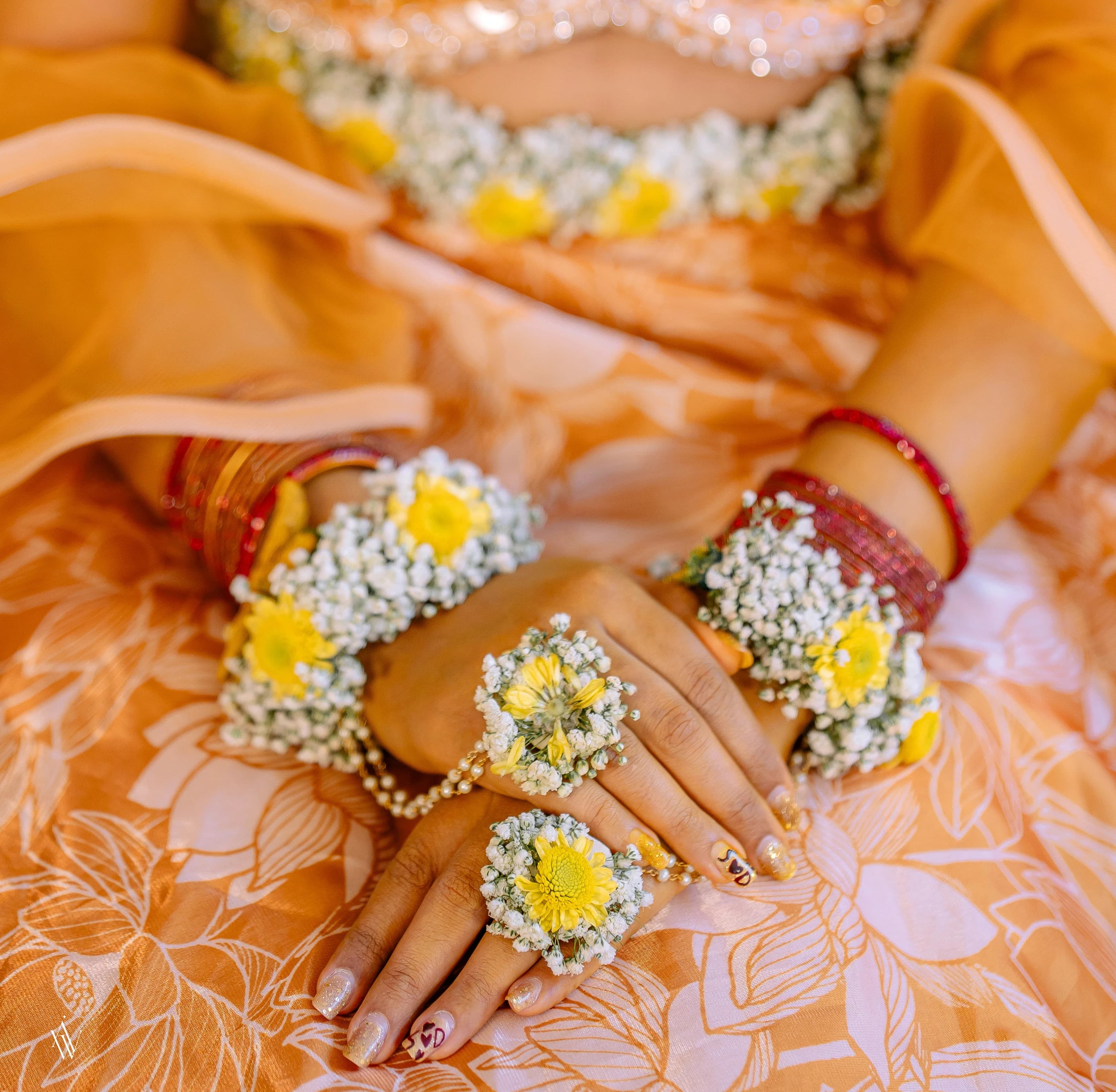 Haldi wedding photograph